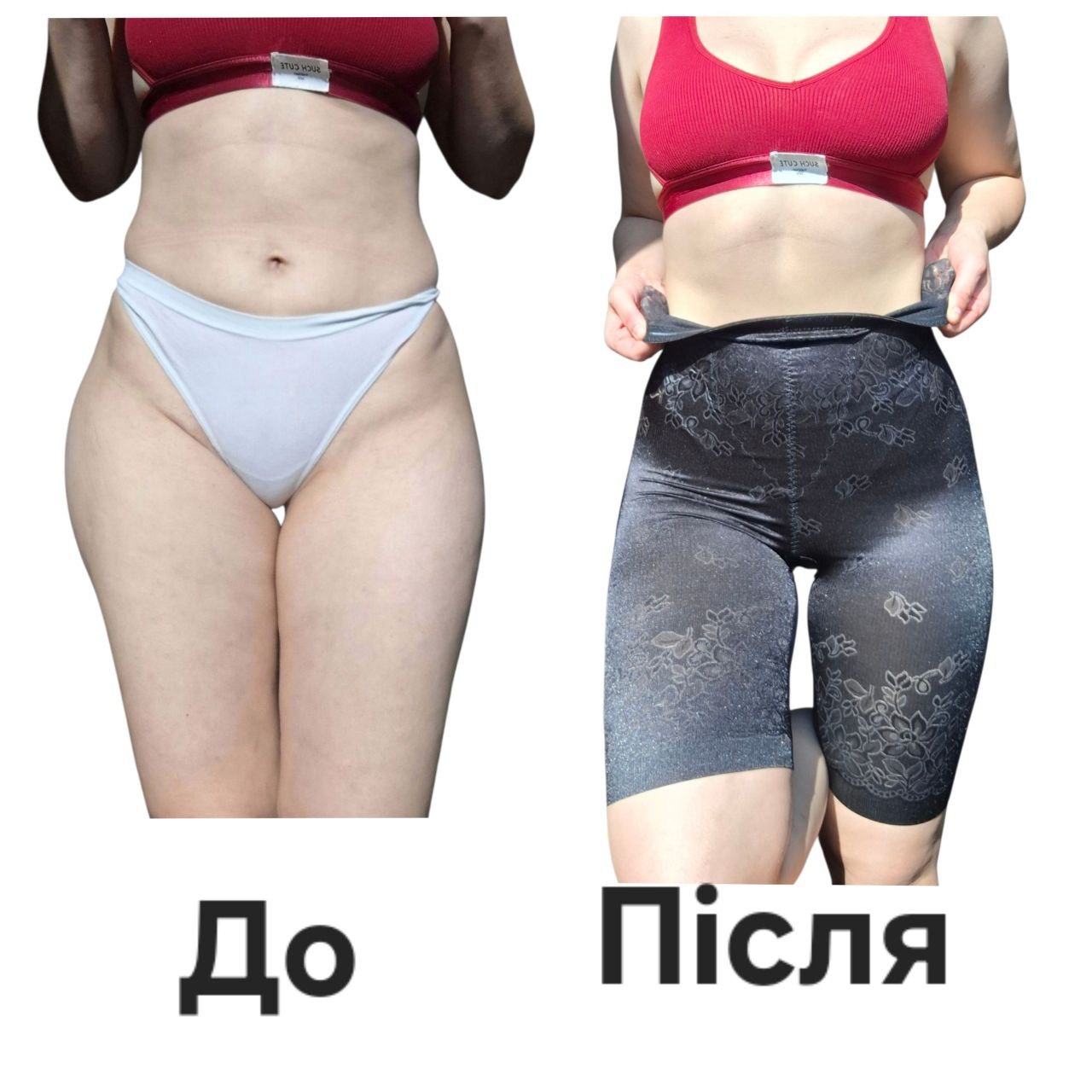 Жіночі панталони-утяжки з високою посадкою — коригуючі, квітковий візерунок